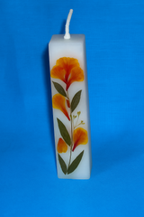 Square Natural Dry Flower Perfumed Candle 10 pieces (SMALL SQUARE 9.5CM)