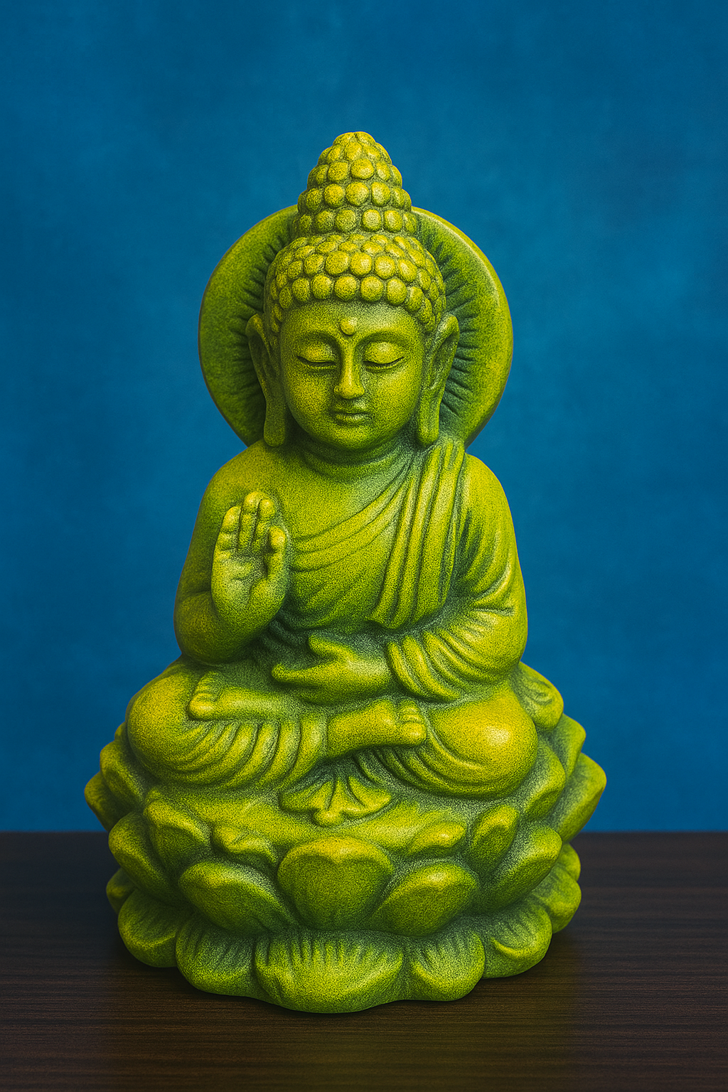 Bankura Handmade Terracotta Radiant Buddha in Meditation