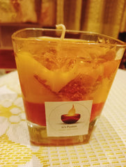 Aromatic Glass Jar Candle – Elegant & Long-Lasting Glow