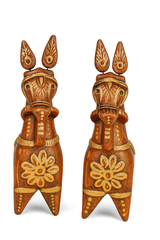 Handcrafted Bankura Terracotta Horses – Traditional Indian Art Decor